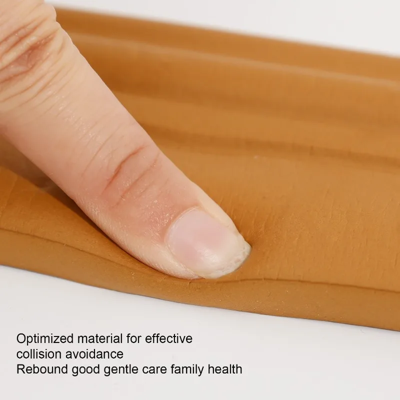 10/2M Self Adhesive Skirting Line Thickened Anti-collision Decoration Kids Corner Line Flexible Floor Skirting Foam Wall Sticker