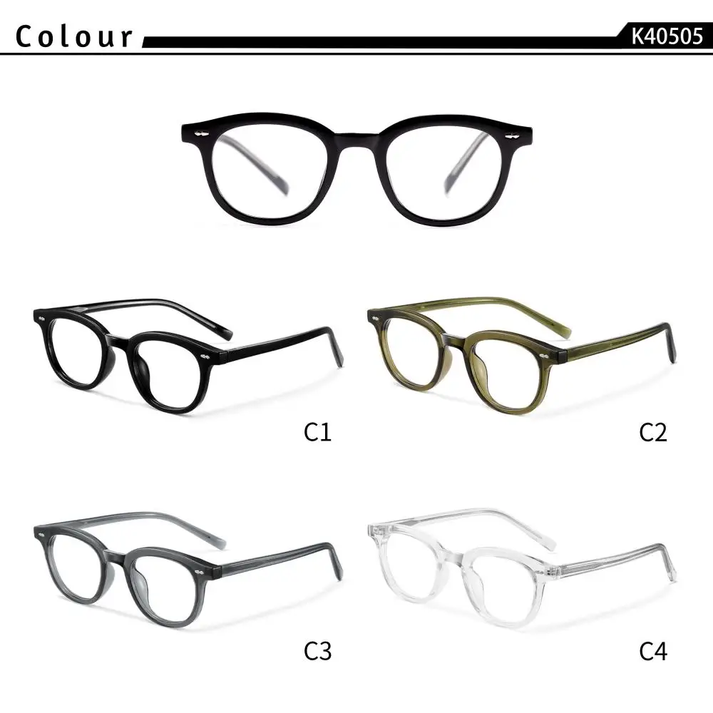 CATERSIDE Klassische Herren-Anti-Blaulicht-Brille Tr-90 Ovaler Brillenrahmen Damen Mode Computer Blaulicht-Schutzbrille – Detail 5