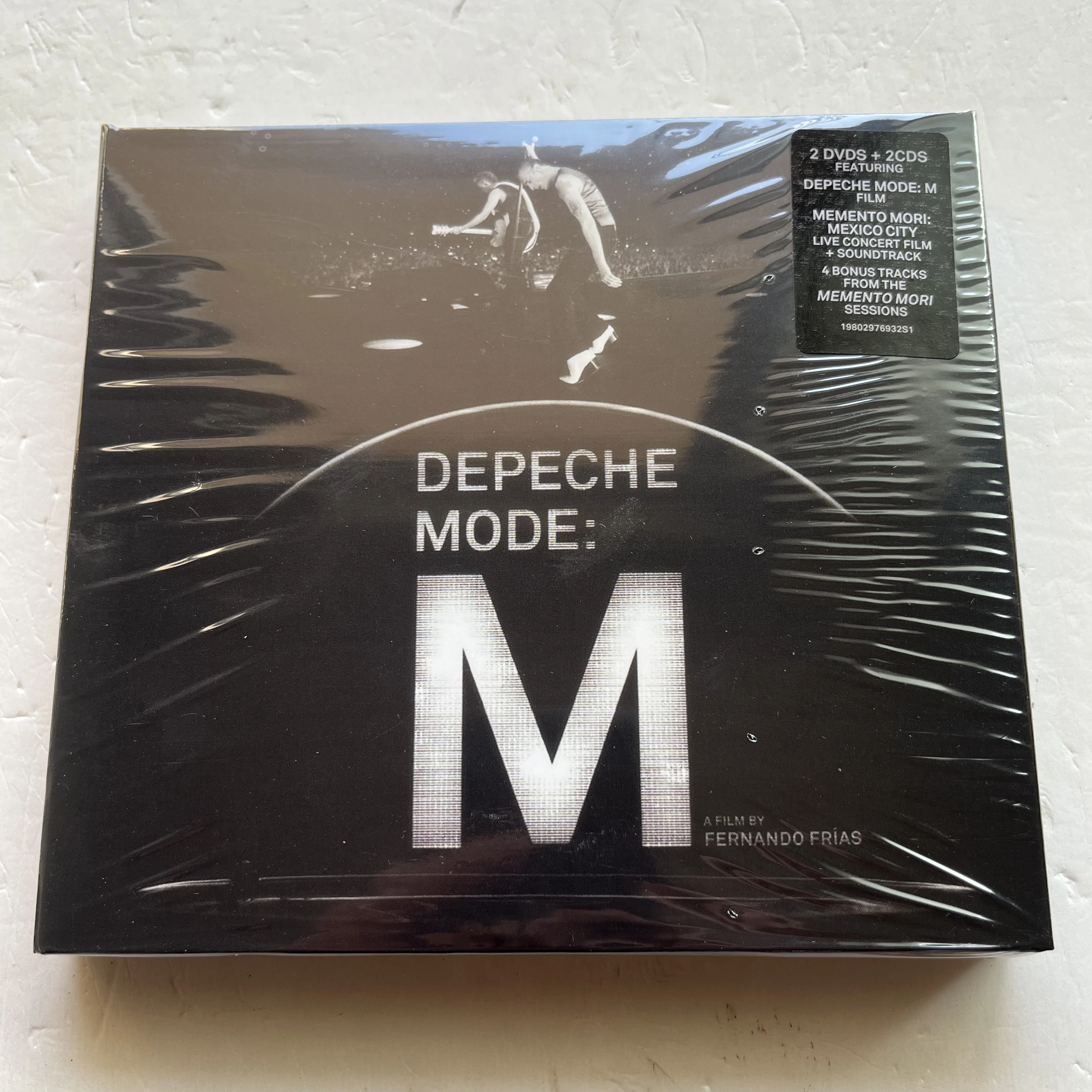 

Dance Depeche Mode Dave Gahan Music CD Depeche Mode M Album Wagging Tongue 2pcs Music Record +2pcs DVD Cosplay Soundtracks Box