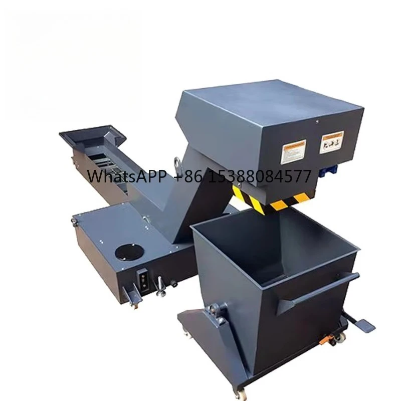 

Manufacturer Design Cnc Hinged Steel Belt Chip Removal Conveyor with Coolant tank and Filtration System