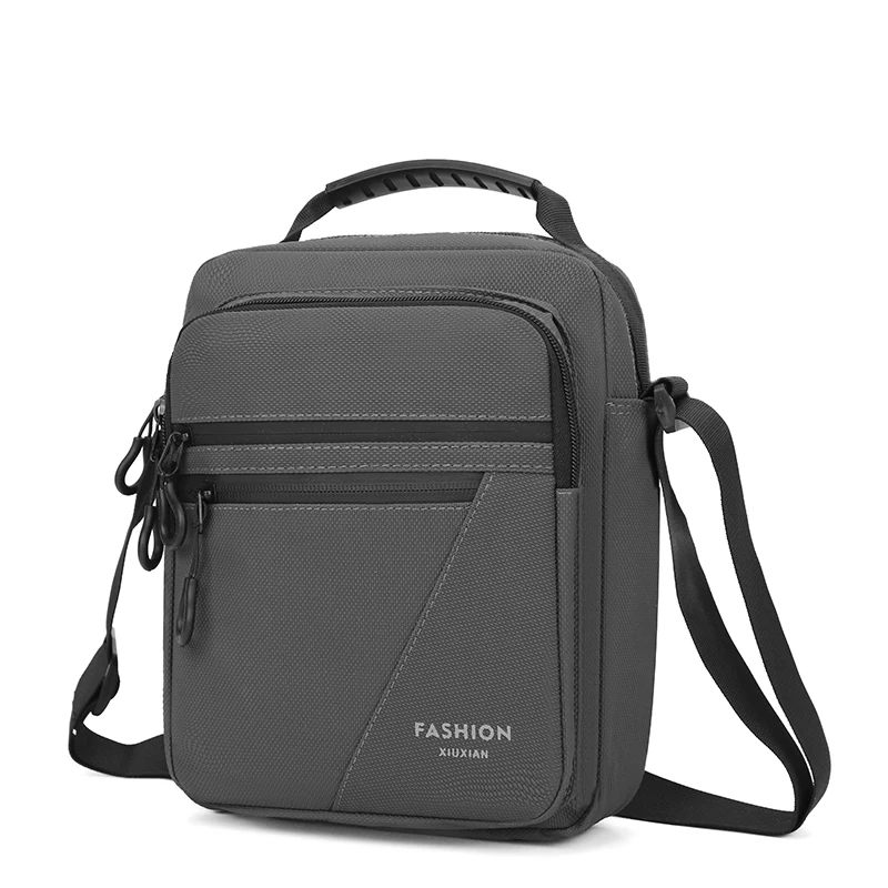 

Мужская сумка через плечо, новые модные оксфордские сумки на одно плечо, большая вместительная сумка для хранения, деловые сумки через плечо с несколькими карманами