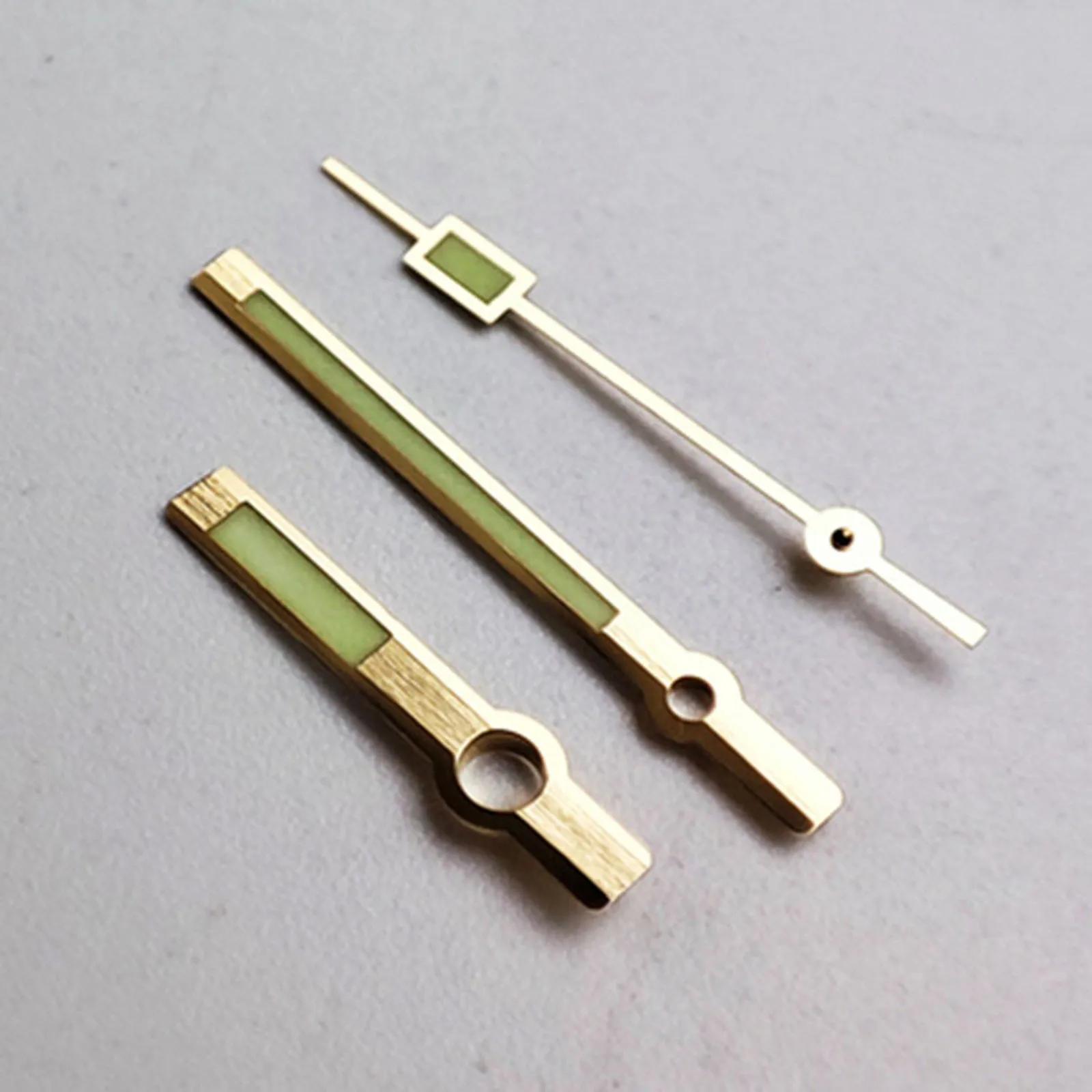 Großhandel NH35 Zeiger Grün Leuchtend Gold/Silber Uhrenzeiger für NH35 NH36 4R Automatikwerk Mechanische Uhrenteile – Detail 3