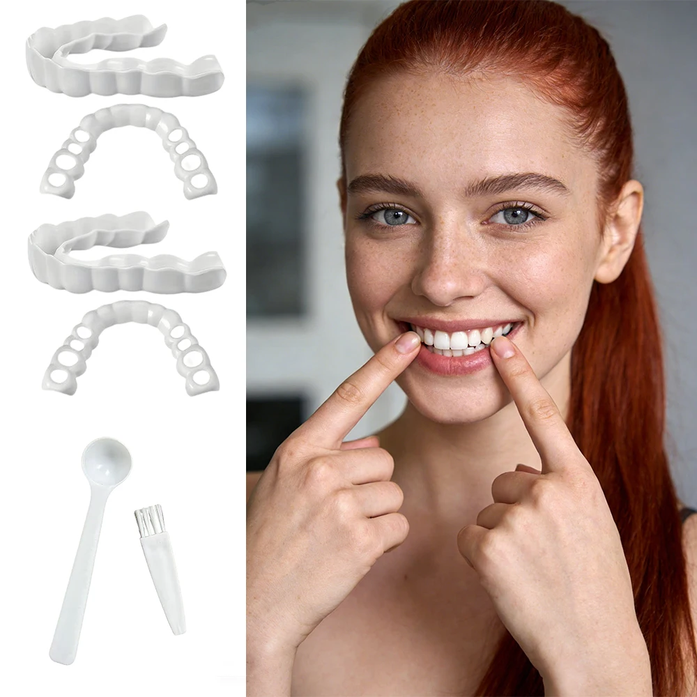 

Tooth Sensitivity Protection Teeth Veneers Reusable Instant Smile Whitening Protect Sensitive Teeth H2931