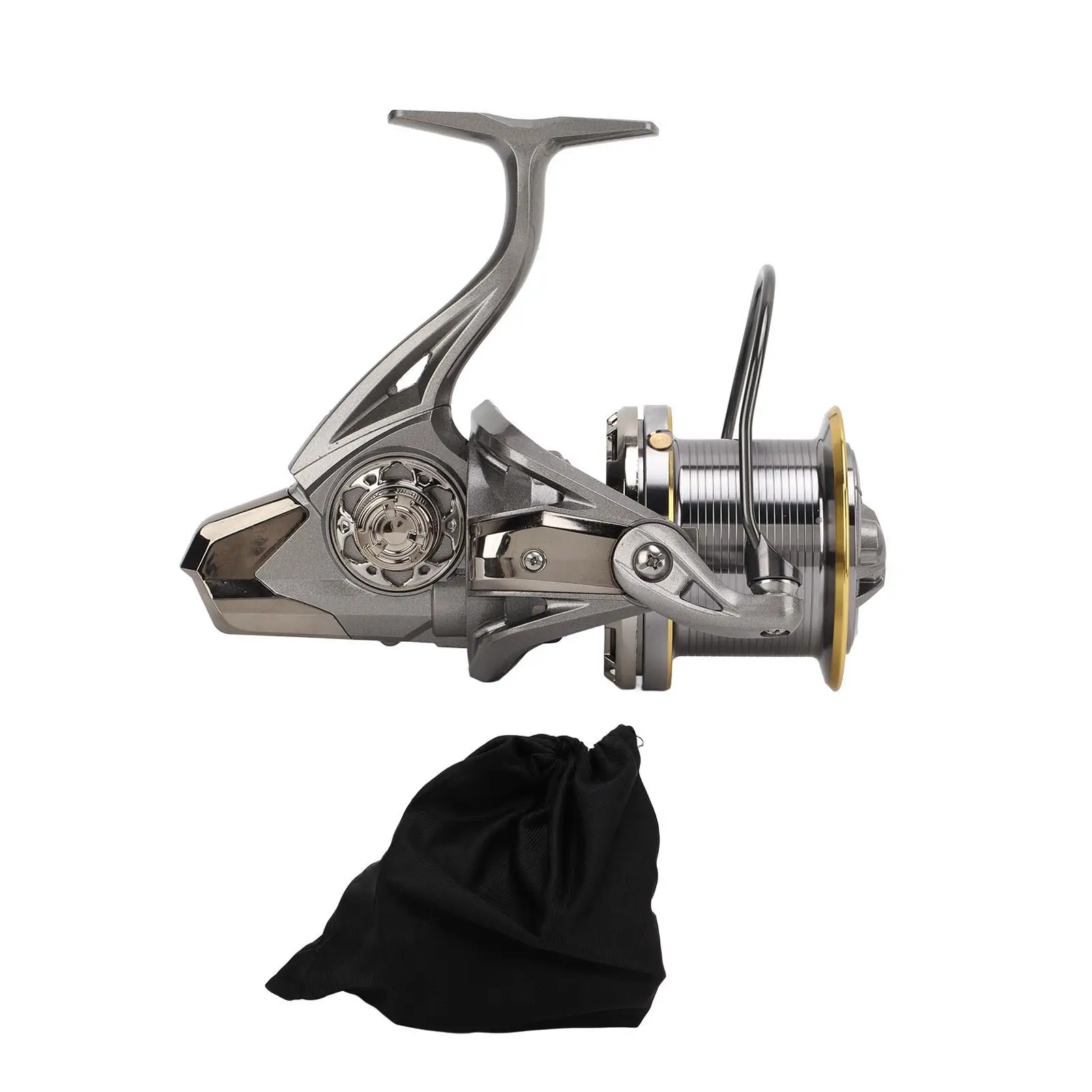 NGK9000-10000 Series Fishing Reel - 4.8:1 Gear Ratio, 17+1 Ball Bearings, Saltwater Long Distance Casting