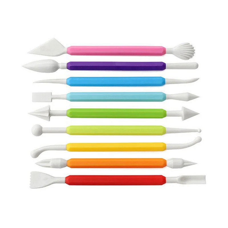 Feb.Pottery Tools Set Of 22 Clay Sculpture Carving Knives, Mud Scraping Blades, Round Punches.