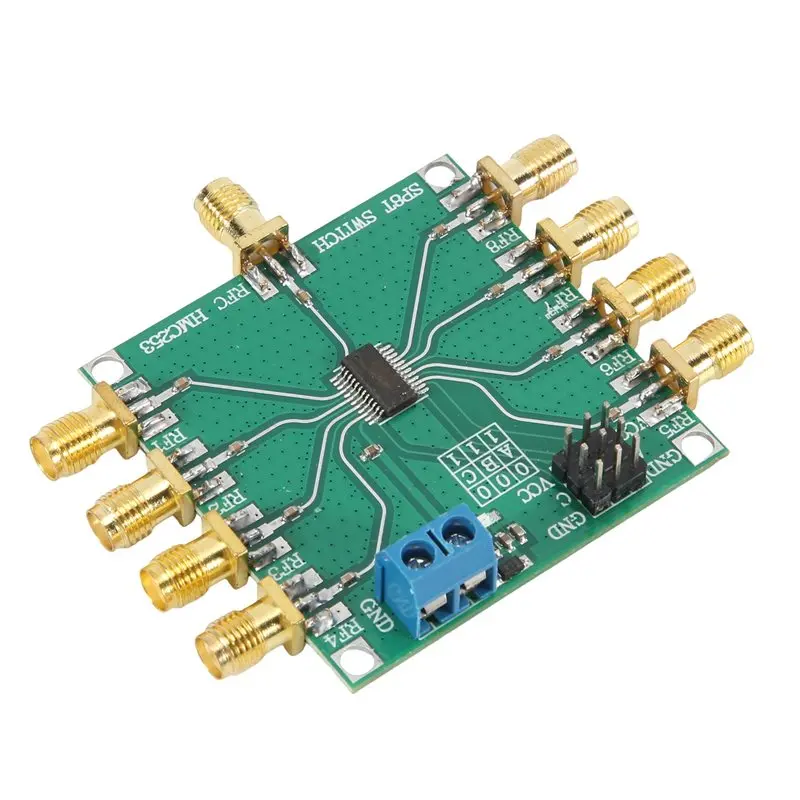 

A01E-HMC253 Многофункциональный ВЧ-переключатель на 2,5 ГГц, однополюсный восьмипозиционный, для выбора канала антенного модуля, простая установка