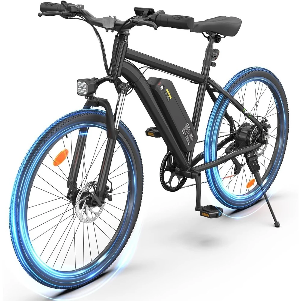 

Electric Mountain Bike for Adults 500W/750W/1000W Peak 25/55 Miles+ 20MPH Adult Electric Bicycles 14"/26" Ebikes for Road Sand