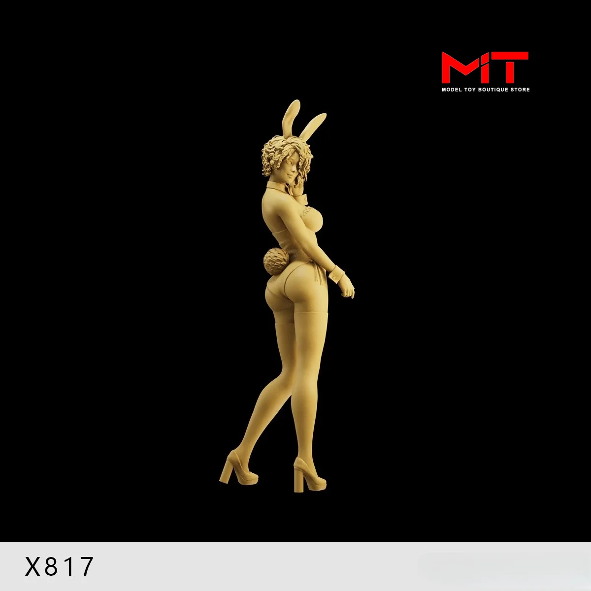 Miniature Figure 1/64 1/43 1/35 Miss Sexy Leggy Bunny Figure Doll 3D Stampa Diorama Scena FAI DA TE Puntelli Modello Per Auto di Sabbia giocattoli