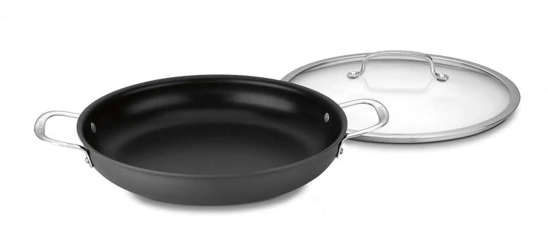

Contour Hard Anodized 12 Everyday Pan W/Cover
