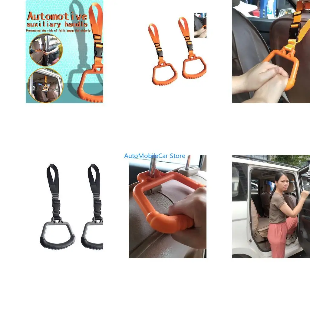 G8TE 2pc Universal Car Interior Assistance Handles Improve Stability for Older Users