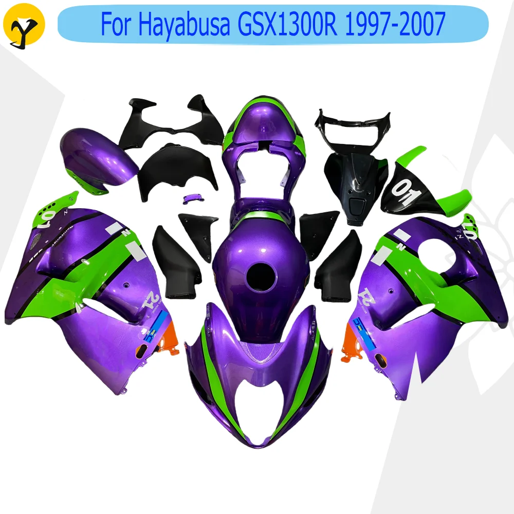 

Motorcycle Fairing Kits For Suzuki Hayabusa GSX1300R 1997-2007 Full Surround Fairing Conversion Kit Exterior Accessories 2006