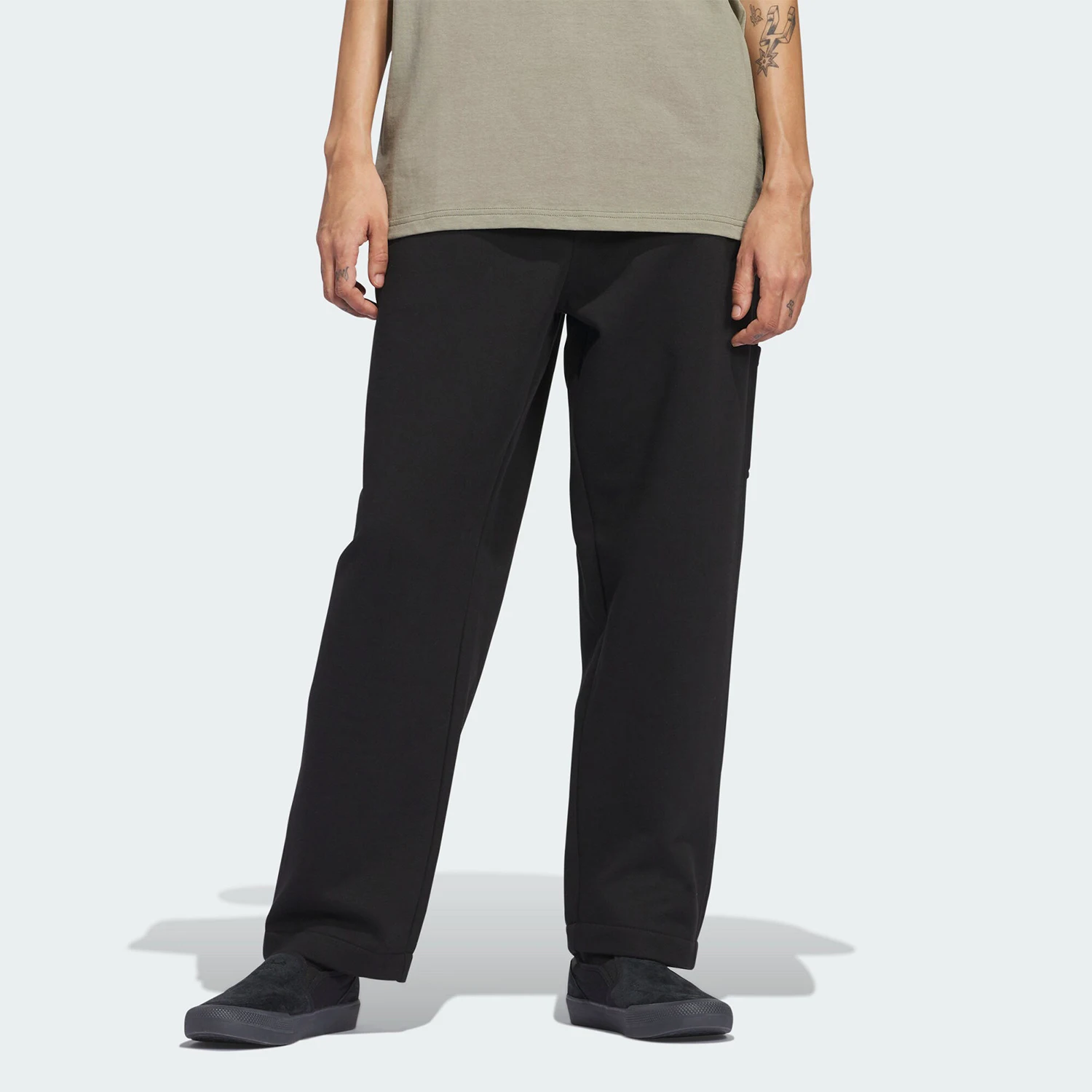 Adidas genuine clover men's and women's loose multi pocket sports pants IZ4868