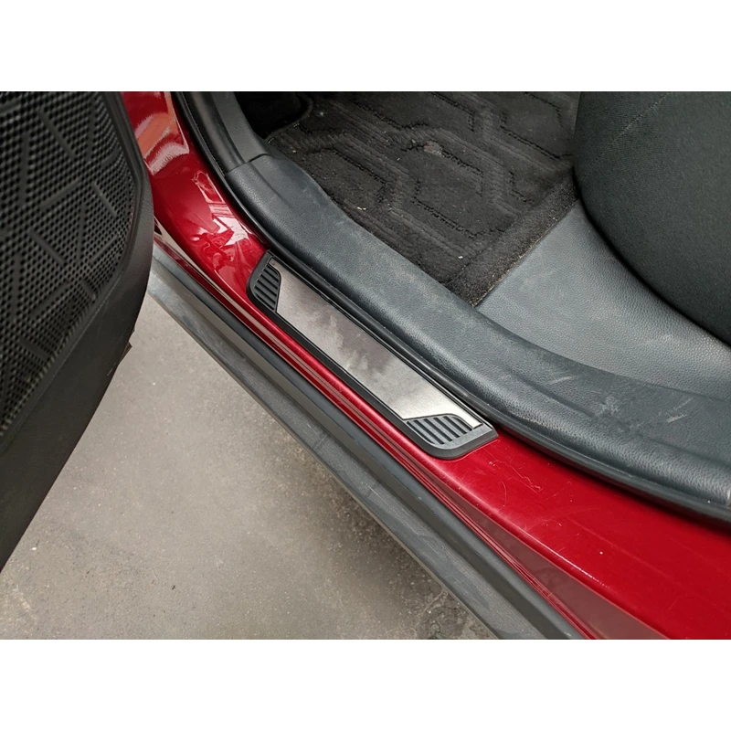 

For Subaru Levorg 2015 2016 2017 2018-2022 2023 Door Sill Pedal Styling Trims Chrome Kick Scuff Plate Protectors Car Accessories