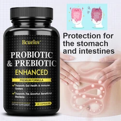 Probiotics and Prebiotics, Good for Intestinal Health, Relieve Bloating, Probiotic Capsules