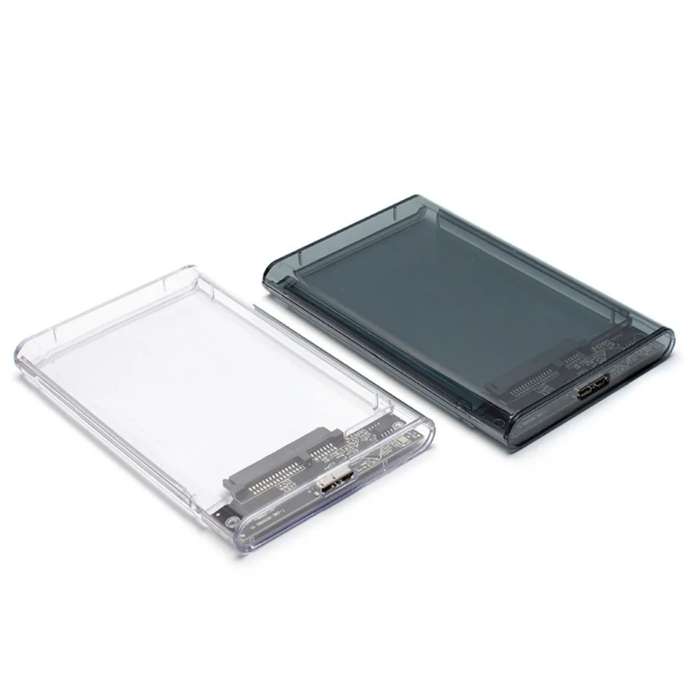 Drive Protection Box With Data Cable Type-C 3.1 Hard Disk Drive Case 2.5 Inch HDD Case Hard Drive Box Hard Disk Storage Box