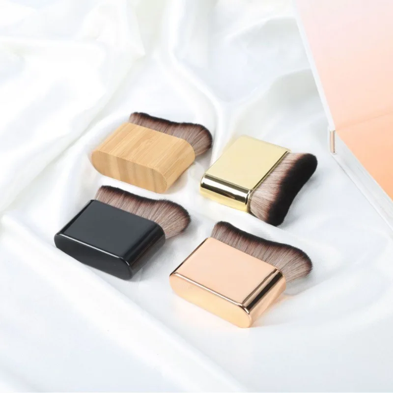 Brocha de maquillaje de sirena para base corporal, pincel de maquillaje para bronceador sin sol, Mousse autobronceador, 1 unidad