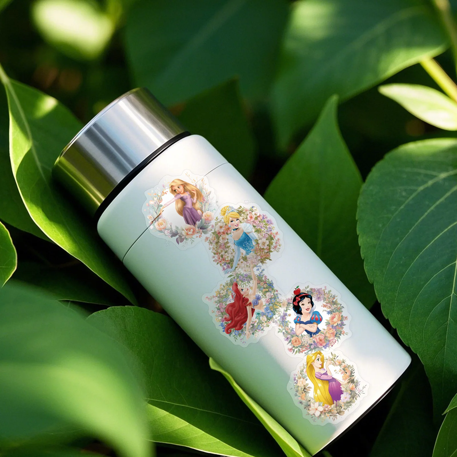 50pcs Cartoon Princess Cartoon Graffiti Stickers DIY Phone Guitar Laptop Notebook Suitcase Cup Waterproof Sticker Kids Toy Gifts - Image 5