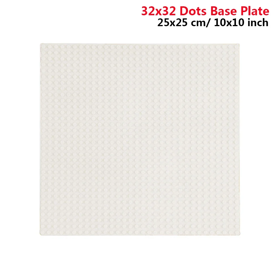25,5*25,5 cm 32x32 Grundplatte Klassische Bausteine BASISPLATTE BAUENBLOCKE kinder ziegel spielzeug
