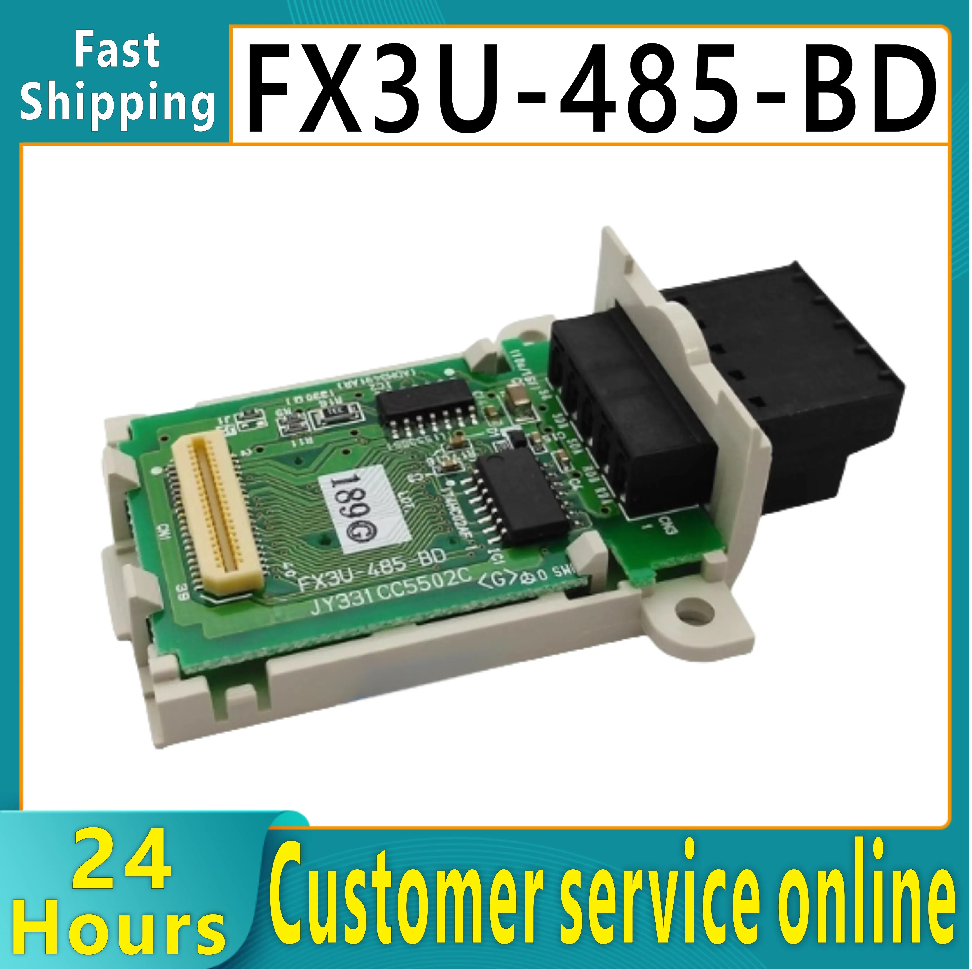 Brand new original module communication board, FX3U-485BD 422BD 232BD USB-BD FX3U-ENET-ADP/L, FX3U-CNV-BD, FX3U series