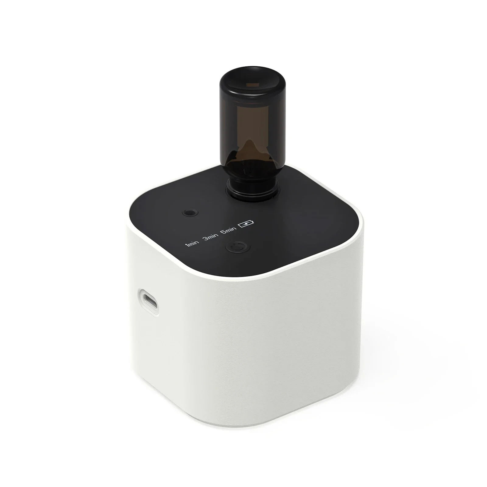 Difusor de aceites esenciales sin agua, nebulizador de aromaterapia, 3 modos de niebla, temporizador de ciclo, máquina aromática portátil para el hogar, oficina y dormitorio