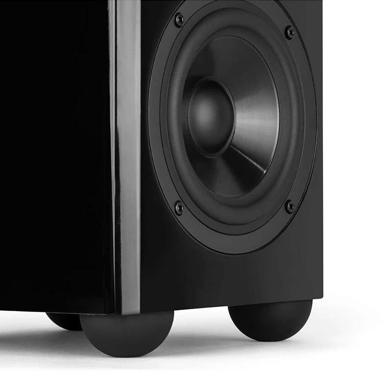 4 sztuk/zestaw półkula 3M głośnik audio wzmacniacz amortyzator podkładka pod stopy pochłanianie drgań guma Anti-shock samoprzylepna — zdjęcie produktu 4