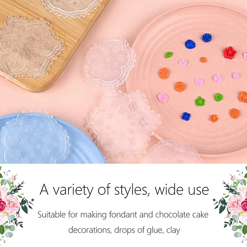 10 шт., фотополимерные мини-формы для цветов