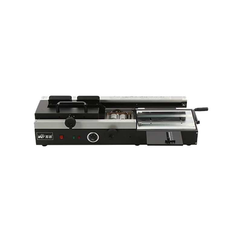 

460AC Desktop Manual Glue Binding Machine 320mm Width & 40mm Thickness Post-Press Equipment