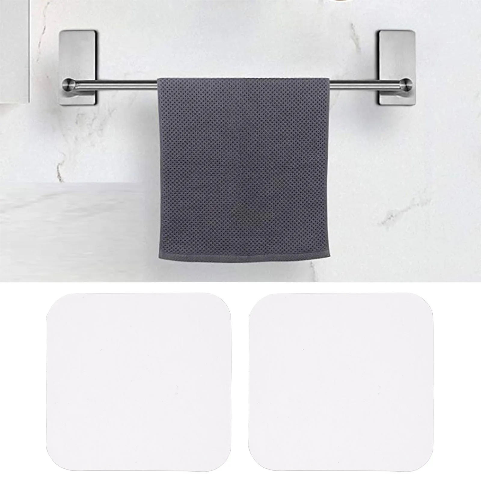 เทปกาวสองหน้าชนิดใส 20 ชิ้น ความหนืดสูง แผ่นกาวแบบลอกออกได้ สำหรับตกแต่ง DIY สติ๊กเกอร์ติดผนัง เทปใสสำหรับติดตั้ง