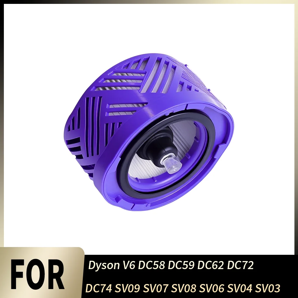 

Высокоэффективный HEPA-фильтр для улавливания аллергенов для пылесосов Dyson V6 DC58 DC59 DC62 DC72 DC74 SV09 SV07 SV08 SV06 SV04 SV03, запчасти для пылесосов