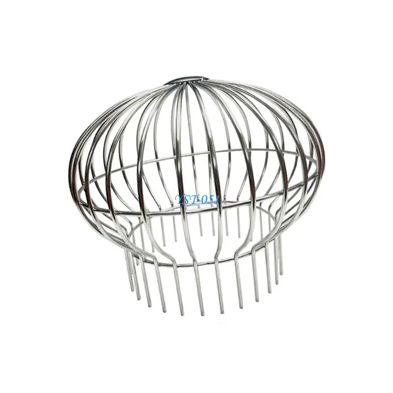 Picture 4: E15A Strong Spherical Gutter Guards Anti Clog Designing Steel Drainage System Cover
