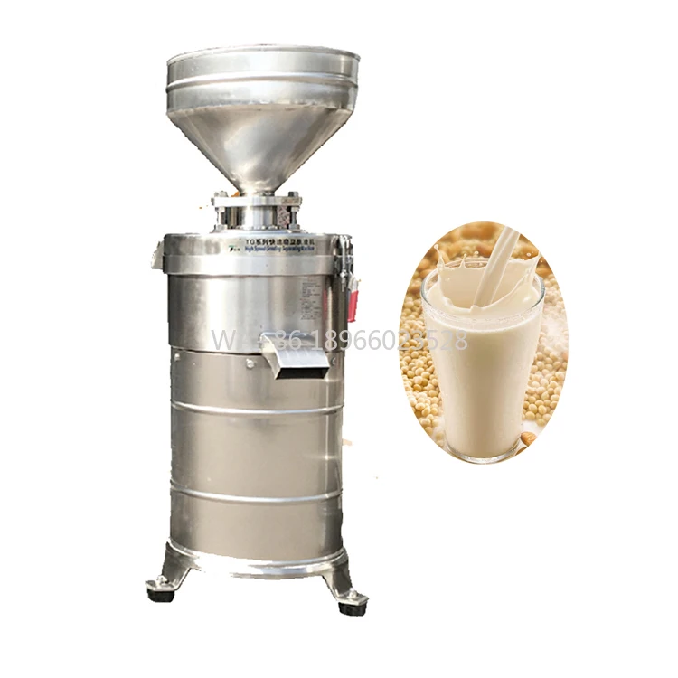 آلة فاصل مطحنة حليب فول الصويا الكهربائية التجارية ذات سعة كبيرة