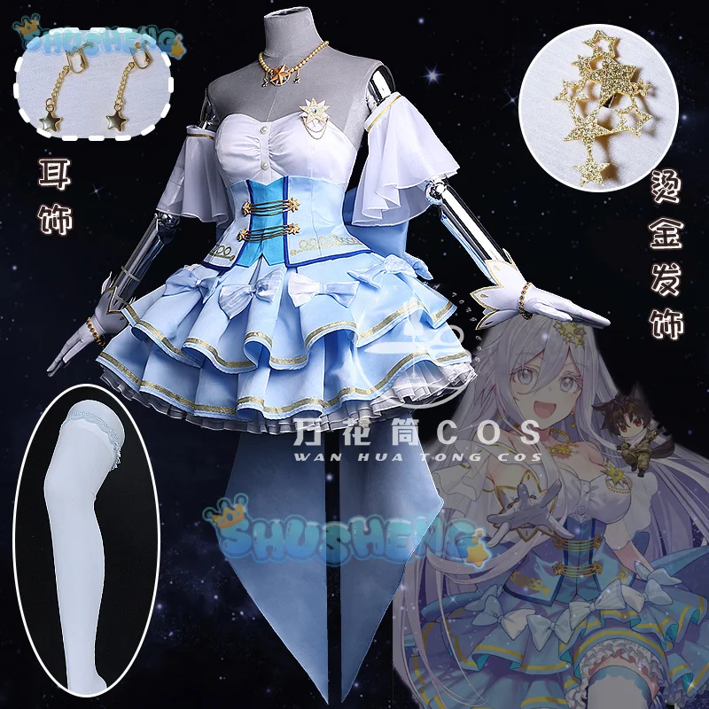 فلاديلينا · ميليز كوسبلاي أنيمي 86 -Eightysix- زي فتاة سحرية فستان موحد لحفلات الهالوين ملابس لعب الأدوار