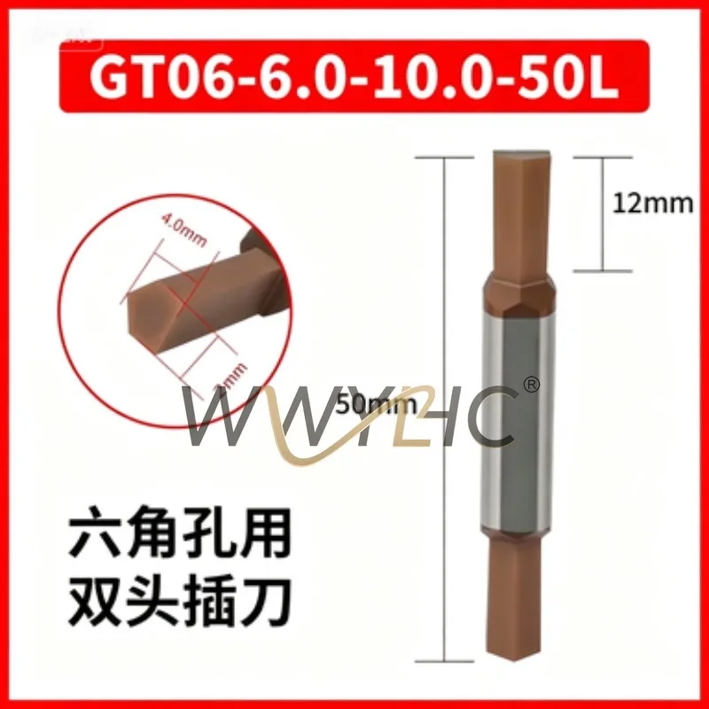 CNC Hexagonal Punch Unit Single Angle Double Head Punch for Walking Machine Knife Accessories