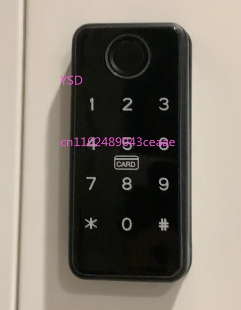 Remote management of smart cabinet door locks, fingerprint,password, card swiping, remote unlocking