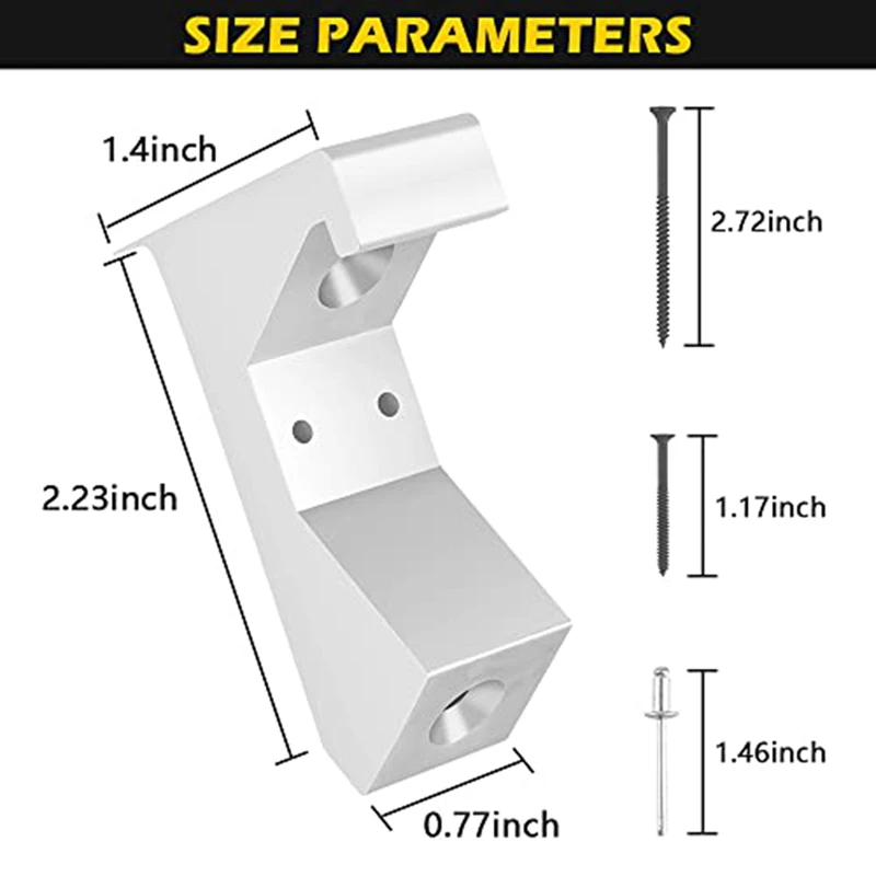 Squeaky Floor Repair Kit, Floor Repair Tool, Reconnects Subfloor To Brackets And Eliminates Squeaky Floor Sounds 6PCS Durable
