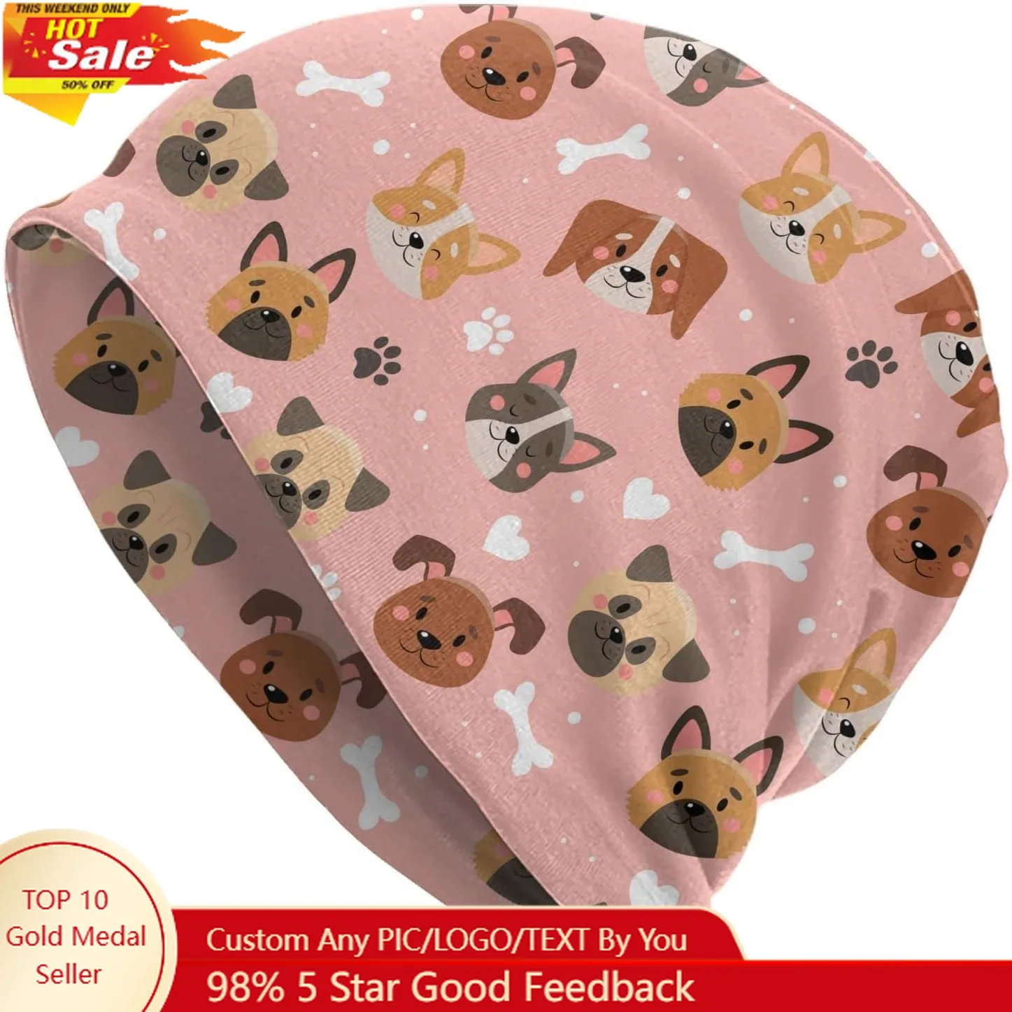 

Beanie Chemo Hat Cancer Headwear Knitted Hats Baggy Slouchy Scarf Cap for Adults Women Men