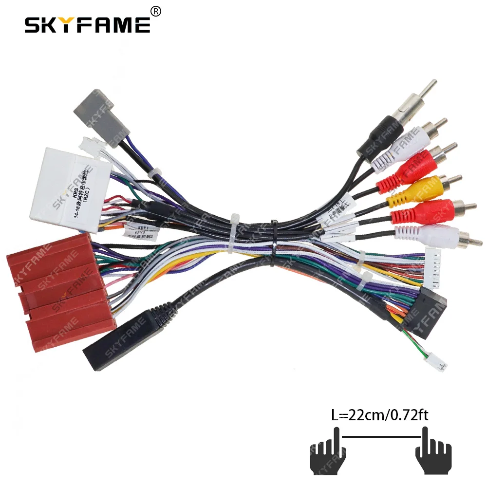 Skyfame Auto 16pin Kabelboom Adapter Canbus Box Decoder Voor Mazda 6 Atenza Cx4 CX-4 Mazda 2 Demio MZD-RZ-08