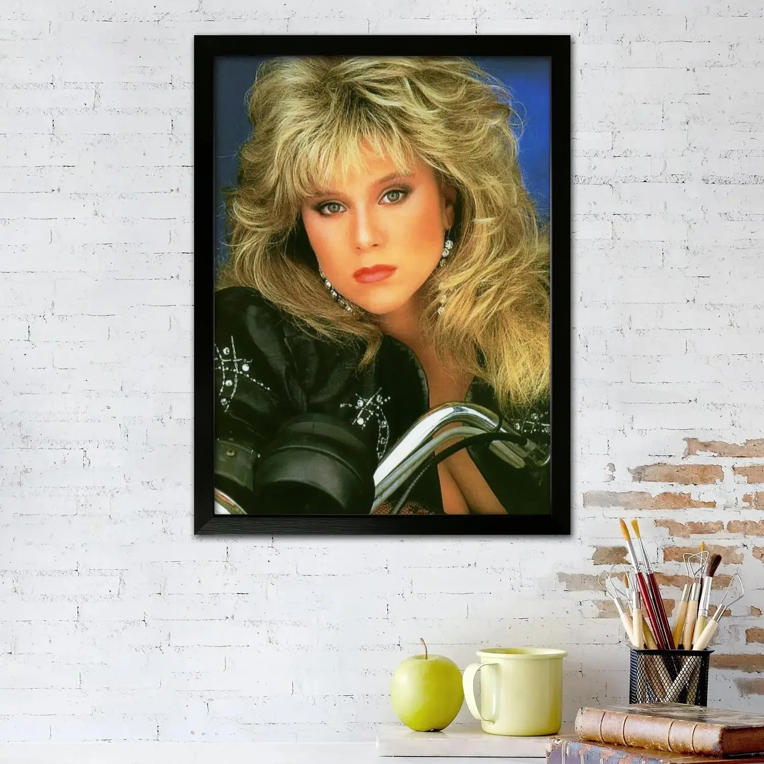 Samantha Fox Canvas Art Poster, Wall Art, Picture Print, Modern Family, Bedroom Decor, Posters,Decorative painting