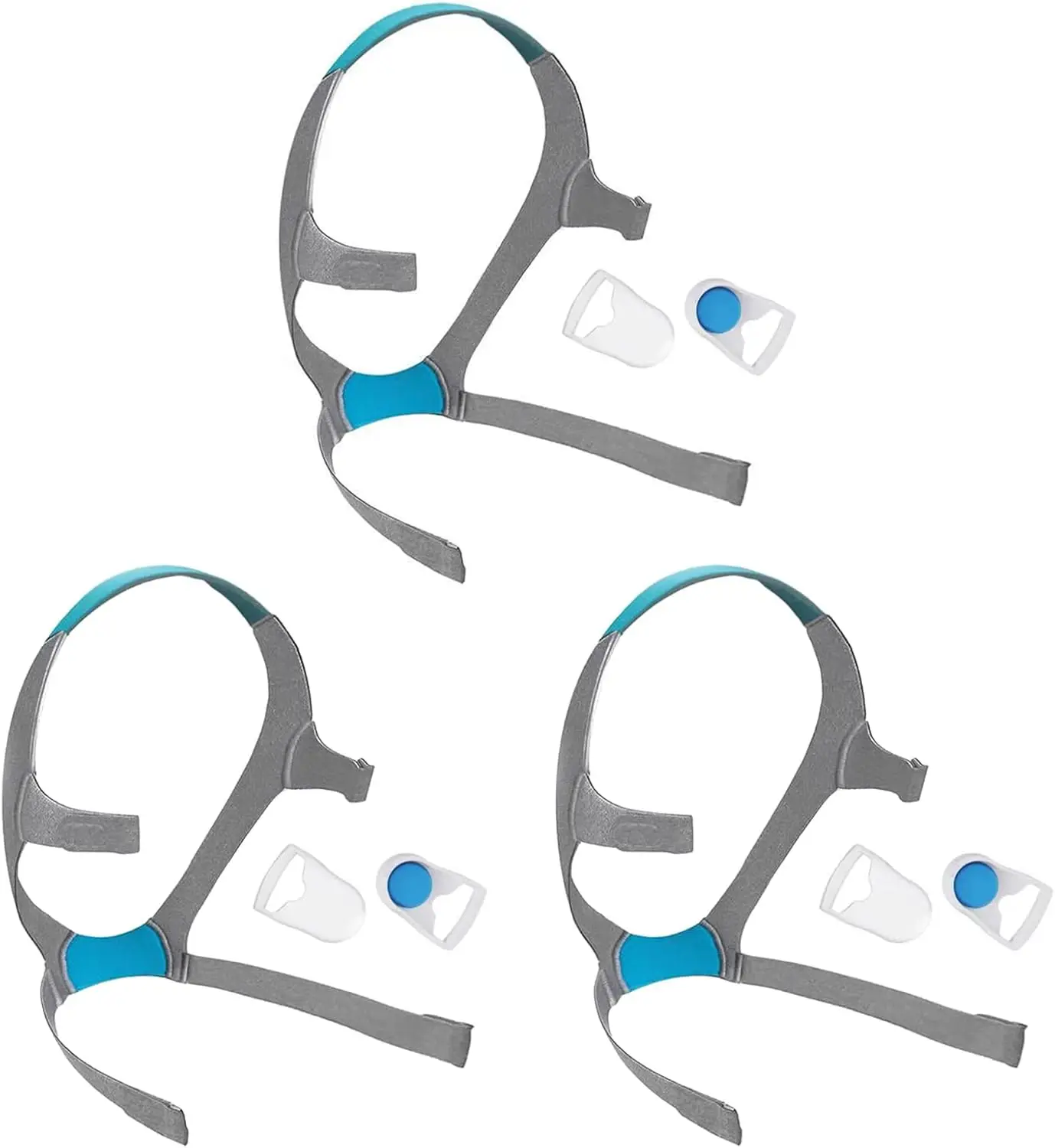 F20 Headgear Compatible ResMed AirFit / AirTouch F20 Full Face Mask Replacement Headgear - Large