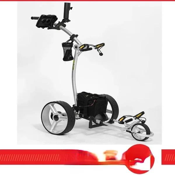 Very Popular Steel 3 Wheel Golf Push Trolley Factory Price Golf Min Cartcheap And Fine