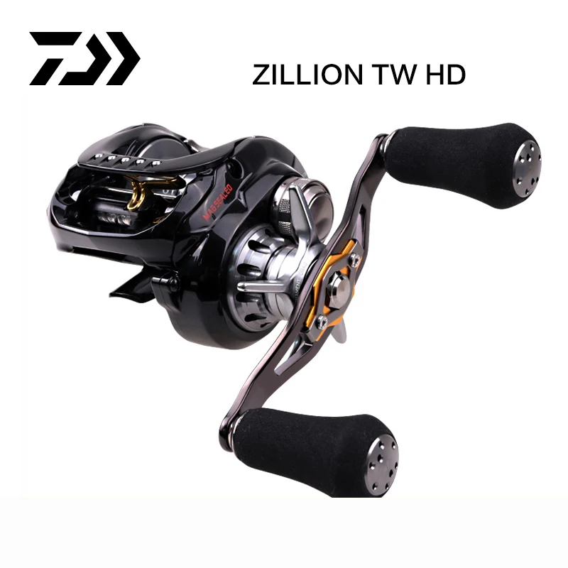 NEW Original 2018 DAIWA ZILLION TW HLC 1514SH 1516SHL 1520XH Right Left Hand Freshwater Seawater Baitcasting Reels Fishing Wheel