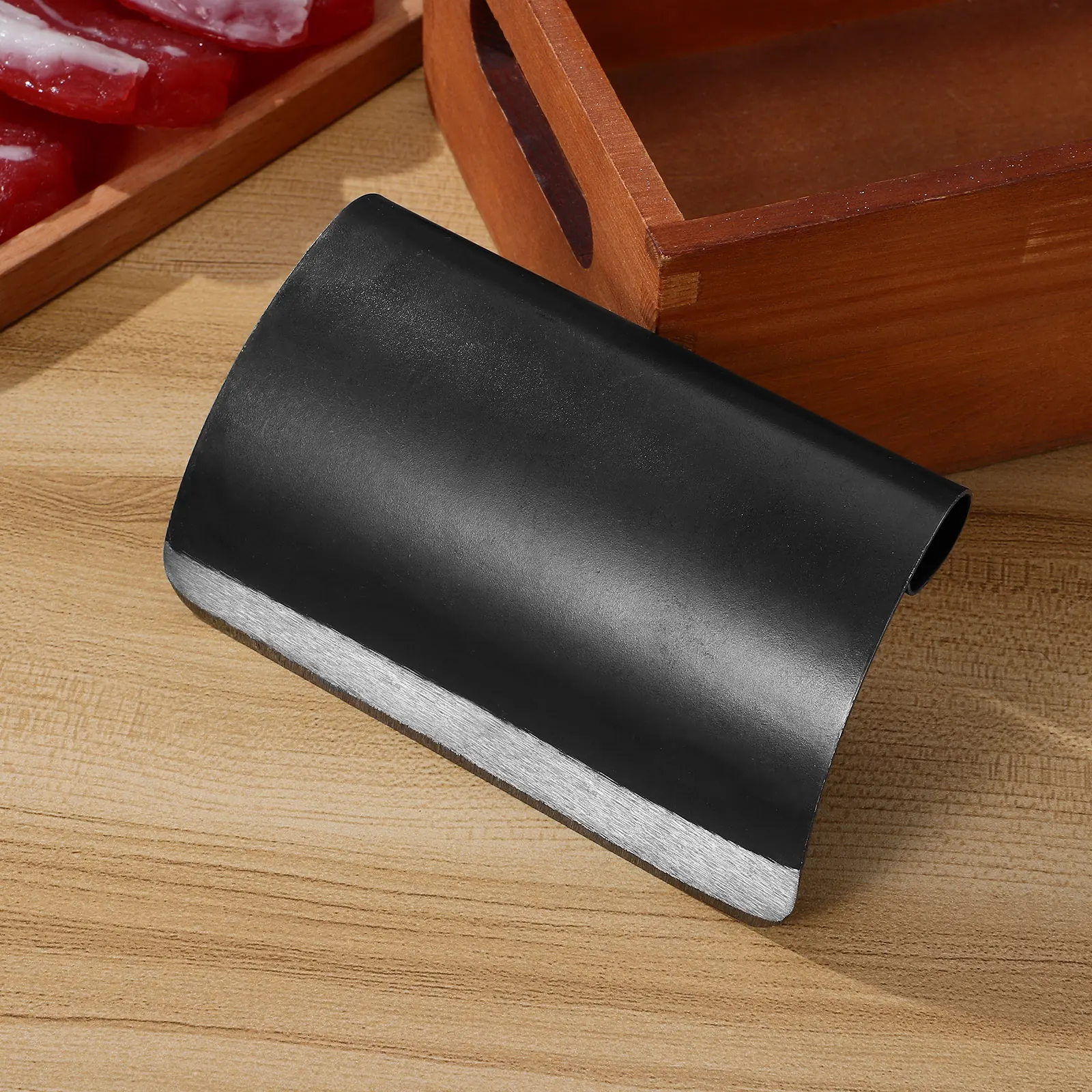 

2pcs Manganese Steel Shaving Knife Butcher Hair Remover Tools Pig Hair Scraping Tool Kitchen Scraper Metal Animal