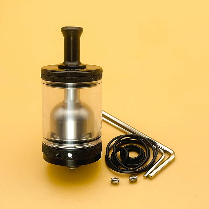 DSX Taifun GTR RTA Atomizer 23mm 4ml 316ss+PCTG Material Single Coil Adjustable Airflow Rebuildable Vape Tank Accessories.