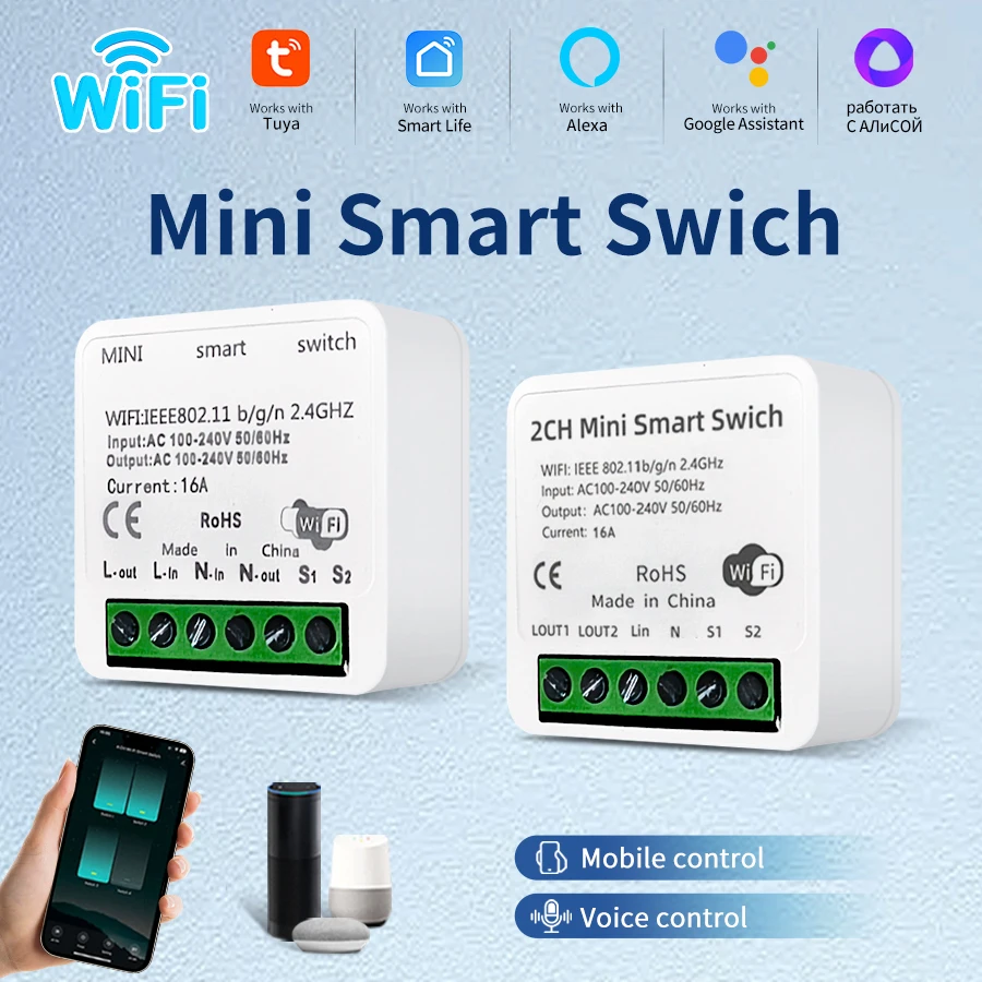 Mini 100-240V 16A W…