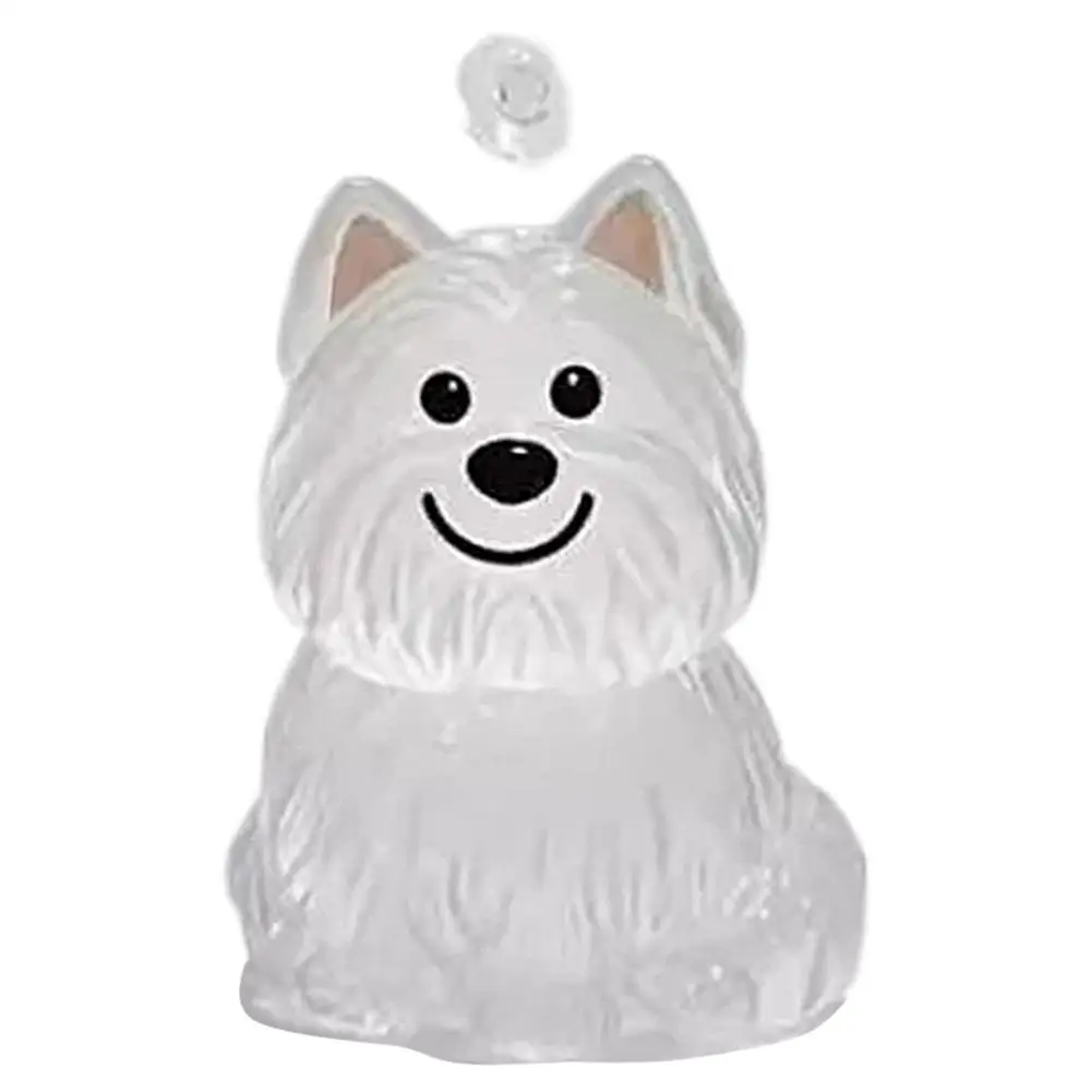 

1pc Dog Hair Storage Bottle Pet-shaped Memorial Pendant Key Chain Collect Dog Fur Whiskers Portable Transparent Pet Memories