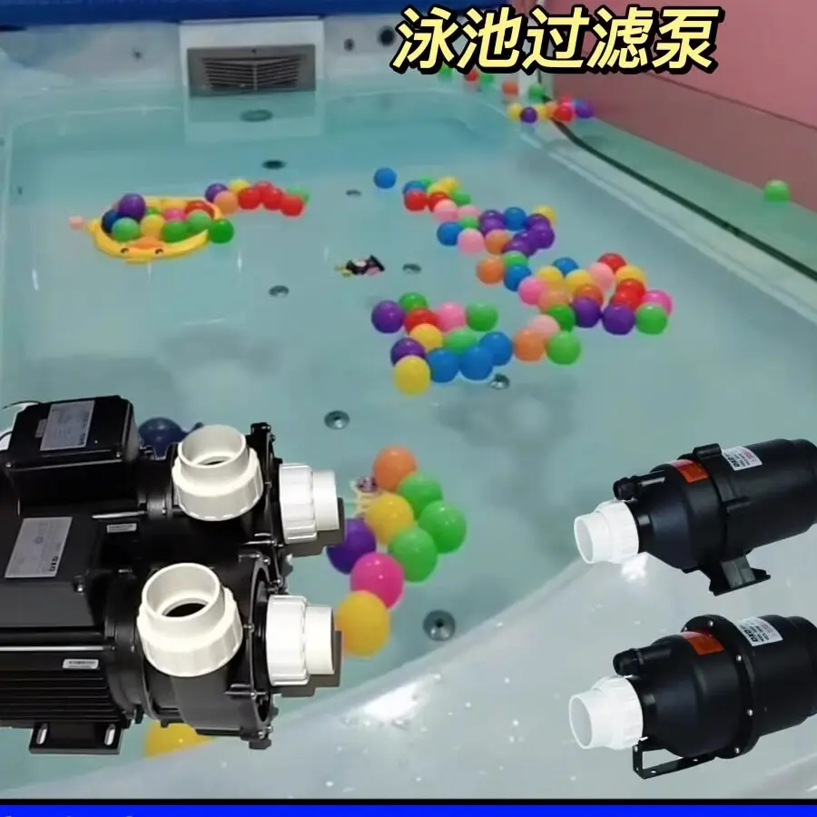 315E Swimming Pool Homestay Villa Massage Hot Spring Pool Surf Countercurrent Pump Filtration and Disinfection