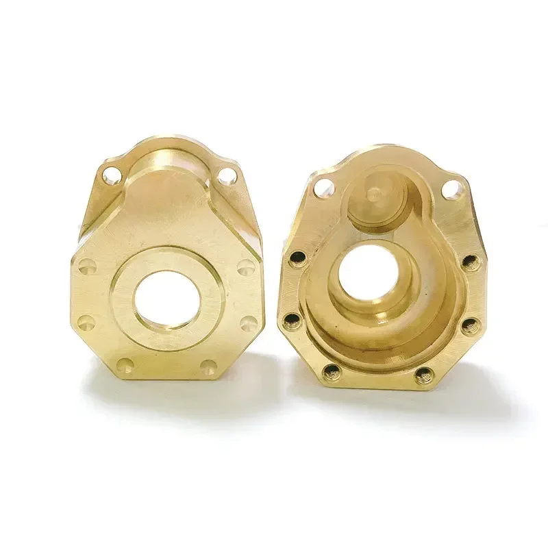 

2PCS TRX4 Brass Counterweight Balance Weight Portal Drive Housing for 1:10 RC Crawler Trxs TRX-4