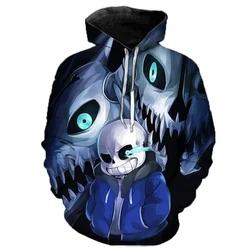 Autumn Undertale Game 3D Print Hoodies Men Women Fashion Oversized Sweatshirts Hoodie Kids Pullovers Male Tracksuit Man Clothing