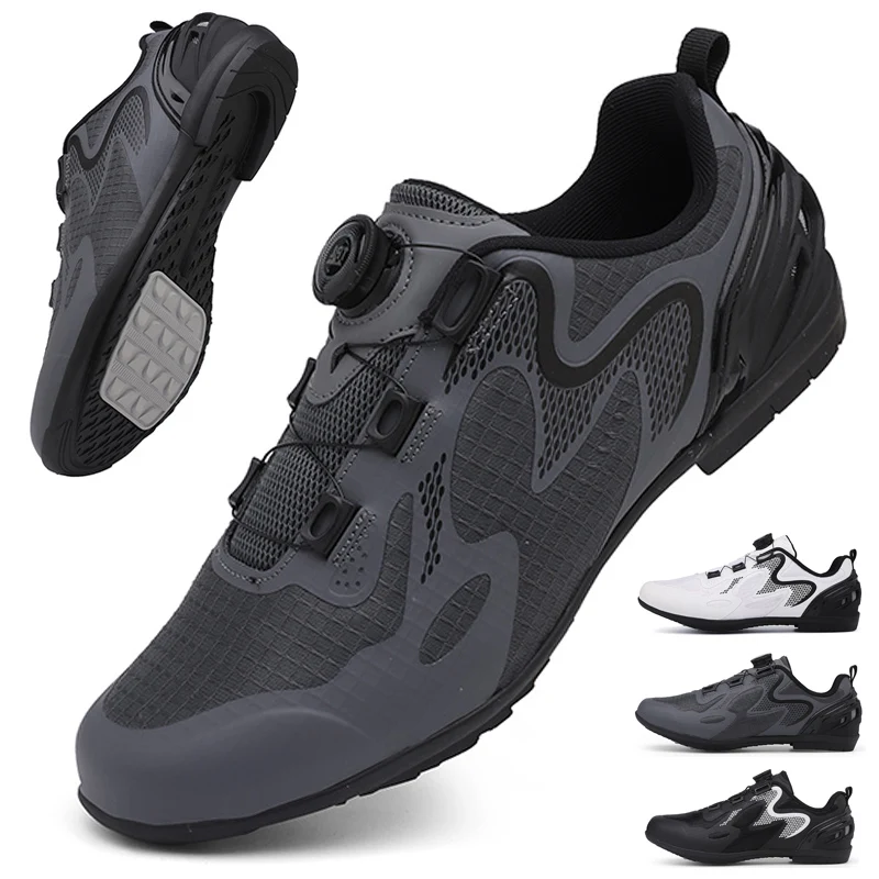 

Men Non Locking Mountain Bike Shoes Without Cleats Road Bicycle Rb Speed Non Cleat Cycling Shoes Sneaker Flat Pedal Mtb Women