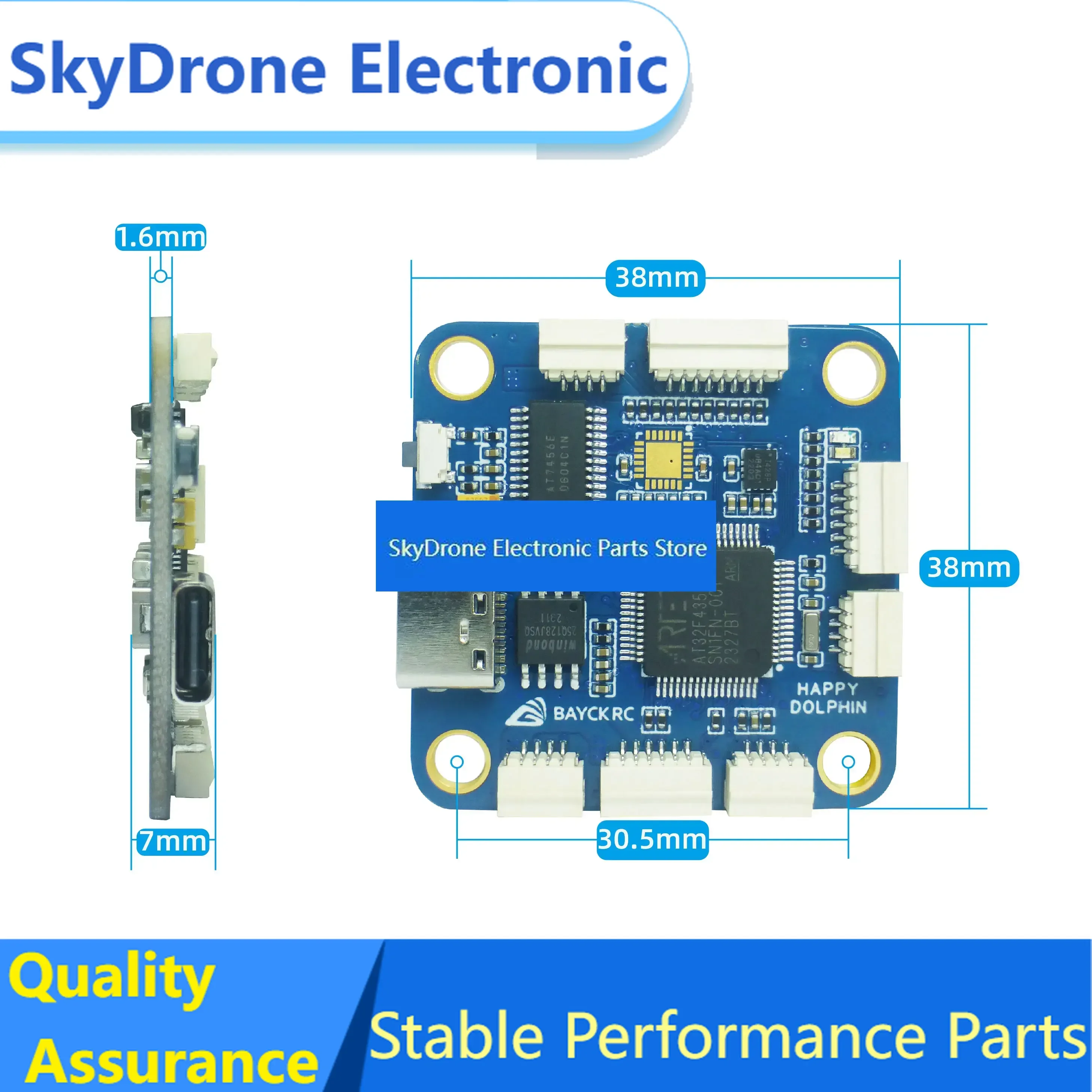 SkyDElDOLPHIN Flight Control AT32 Flight Control Crossover Flower Fly Racing
